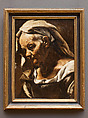 Head of an Old Woman, Orazio Borgianni (Italian, Rome 1578–1616 Rome), Oil on canvas