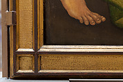 The Dormition of the Virgin; (reverse) Christ Carrying the Cross, Hans Schäufelein (German, Nuremberg ca. 1480–ca. 1540 Nördlingen), Oil and gold on fir
