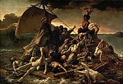 Lions in a Mountainous Landscape, Théodore Gericault (French, Rouen 1791–1824 Paris), Oil on wood