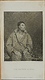 Bust-Length Study of a Man, François-Auguste Biard (French, Lyons 1799–1882 Fontainebleau), Oil on paper, laid down on canvas