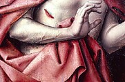 Christ Appearing to His Mother, Juan de Flandes (Netherlandish, active by 1496–died 1519 Palencia), Oil on wood