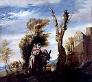 The Good Samaritan, Workshop of Domenico Fetti (Italian, Rome (?) 1591/92–1623 Venice), Oil on wood