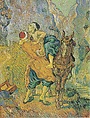 The Good Samaritan, Workshop of Domenico Fetti (Italian, Rome (?) 1591/92–1623 Venice), Oil on wood