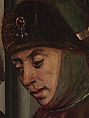 Abner's Messenger before David; The Queen of Sheba Bringing Gifts to Solomon; The Annunciation, Master of the Saint Barbara Legend (Netherlandish, active late 15th century) and a collaborator, Oil on oak