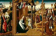 Saint Paul with a Donor; Christ Appearing to His Mother, Master of the Saint Ursula Legend (Netherlandish, active late 15th century), Oil on wood