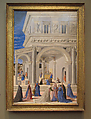 The Birth of the Virgin, Fra Carnevale (Bartolomeo di Giovanni Corradini) (Italian, born by 1416–died 1484 Urbino), Tempera and oil on wood