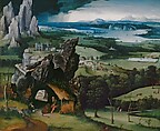 The Penitence of Saint Jerome, Joachim Patinir (Netherlandish, Dinant or Bouvignes, active by 1515–died 1524 Antwerp), Oil on wood