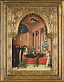 Saint Peter Martyr Healing the Leg of a Young Man, Antonio Vivarini (Italian, Venice, active by 1440–died 1476/84), Tempera and gold on wood