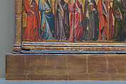 The Trinity Adored by All Saints, Spanish Painter (ca. 1400), Tempera and gold on wood