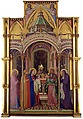 The Presentation of Christ in the Temple, Giovanni di Paolo (Giovanni di Paolo di Grazia) (Italian, Siena 1398–1482 Siena), Tempera and gold on wood