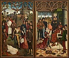 The Adoration of the Magi, Joos van Wassenhove (Netherlandish, active by 1460–died ca. 1480), Distemper on canvas