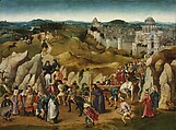 Christ Bearing the Cross, North Netherlandish (Bruges) Painter (ca. 1470), Oil on wood