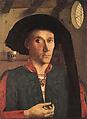 Portrait of a Carthusian, Petrus Christus (Netherlandish, Baarle-Hertog (Baerle-Duc), active by 1444–died 1475/76 Bruges), Oil on wood
