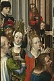 Young Man Holding a Book, Master of the View of Saint Gudula (Netherlandish, active ca. 1485), Oil on wood