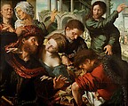 The Calling of Saint Matthew, Copy after Jan Sanders van Hemessen (Netherlandish, active by ca. 1524–died ca. 1564), Oil on wood