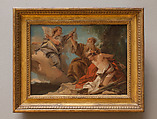 The Sacrifice of Isaac, Giovanni Domenico Tiepolo (Italian, Venice 1727–1804 Venice), Oil on canvas