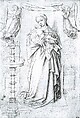 Virgin and Child in a Niche, Workshop of Jan van Eyck (Netherlandish, Maaseik ca. 1390–1441 Bruges), Oil on wood