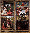 The Lamentation, Petrus Christus (Netherlandish, Baarle-Hertog (Baerle-Duc), active by 1444–died 1475/76 Bruges), Oil on wood
