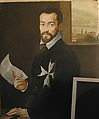 Portrait of a Knight of Malta, Probably Fra Jacopo Salviati, Attributed to Mirabello Cavalori (Italian, Salincorno 1535–1572 Florence), Oil on canvas