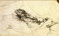 General Letellier on His Deathbed, Théodore Gericault (French, Rouen 1791–1824 Paris), Oil on canvas