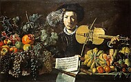 Basket of Fruit, Bartolomeo Cavarozzi (Italian, Viterbo 1587–1625 Rome), Oil on canvas