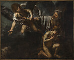 Abraham Sacrificing Isaac, Valentin de Boulogne (French, Coulommiers-en-Brie 1591–1632 Rome), Oil on canvas