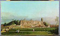 Warwick Castle, Canaletto (Giovanni Antonio Canal)  Italian, Oil on canvas
