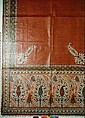 Chintz Fragment with Boteh Pattern, Plain weave in cotton with chintz print