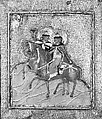 Saints Boris and Gleb, Russian Painter  Russian, Tempera on wood, silver and silver-gilt cover