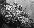 Spring Flowers, Gustave Courbet French, Oil on canvas