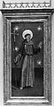 The Crucifixion, (reverse) Saint Francis of Assisi; The Resurrection, (reverse) An Abbot Saint, Possibly Saint Benedict, Northern French Painter (ca. 1460), Oil on wood