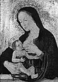 Madonna and Child, Antoniazzo Romano (Antonio di Benedetto Aquilio) Italian, Tempera on wood, gold ground