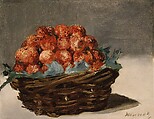 Strawberries, Edouard Manet French, Oil on canvas