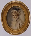 Portrait of a Boy, Marie Anne Gérard Fragonard (Madame Fragonard)  French, Ivory