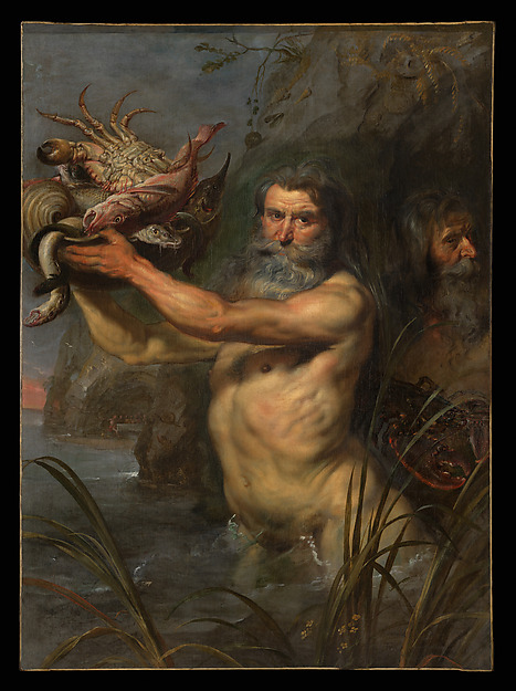Two Tritons at the Feast of Acheloüs