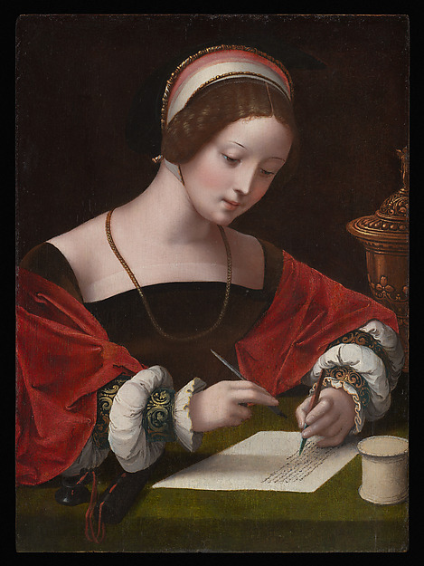 Mary Magdalen Writing a Letter by Master of the Female Half-Lengths, The Metropolitan Museum of Art