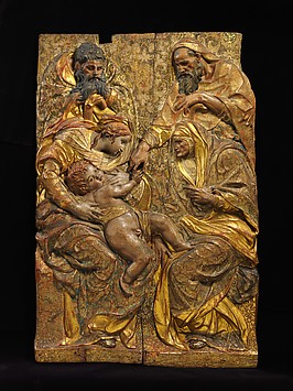 Image for The Holy Family with Saints Anne and Joachim