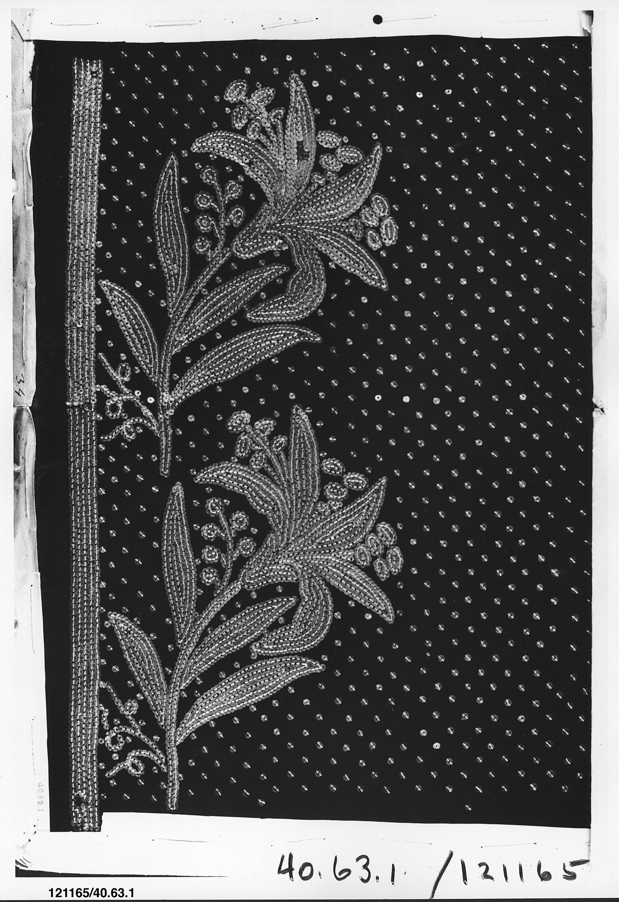 Dress border | French | The Metropolitan Museum of Art