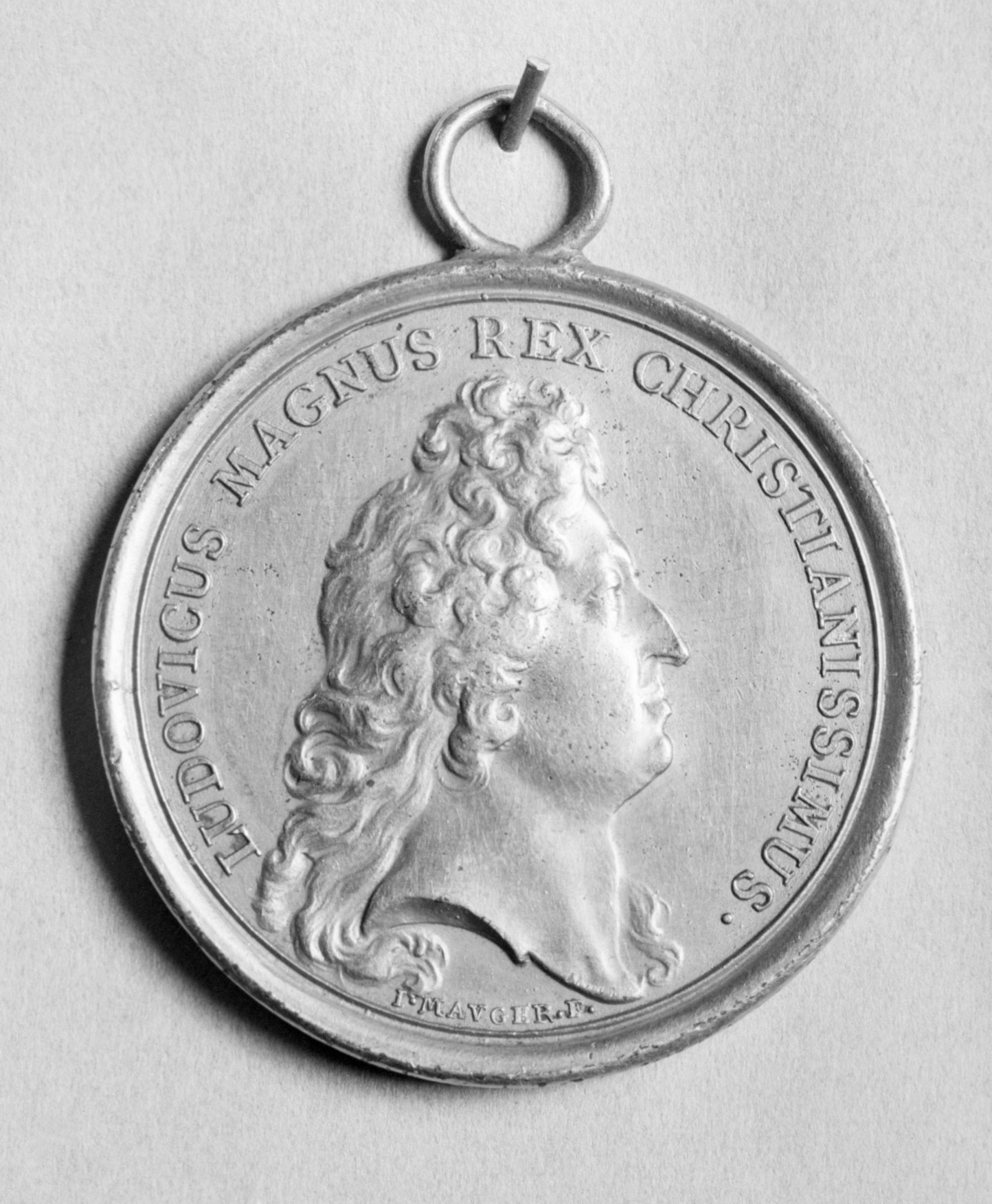 Louis XIV Medal Vermeil Silver Gold End Details about   History France 