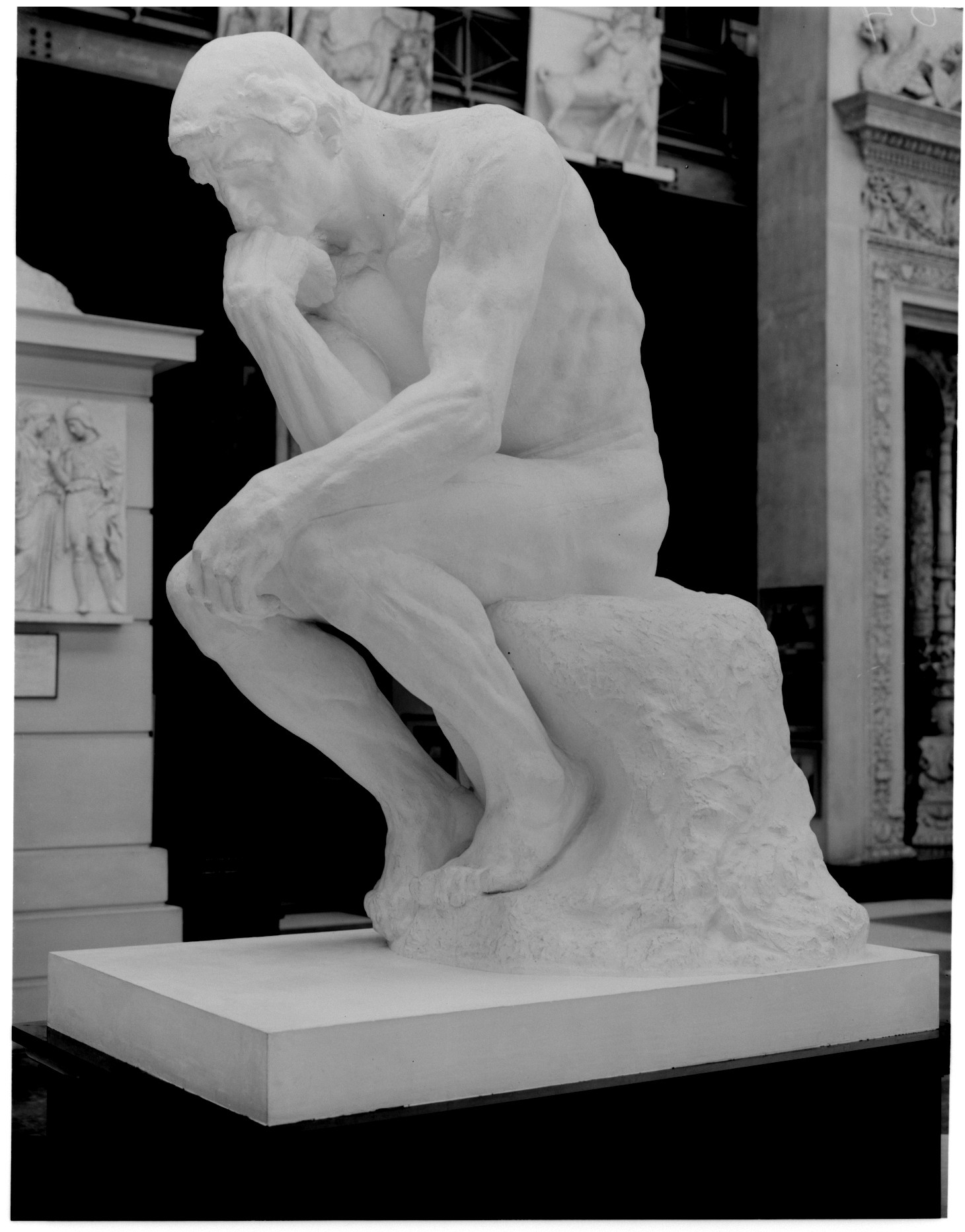 Le penseur-il pensatore-M-Auguste Rodin personaggio Parastone Museo Edition ro01 