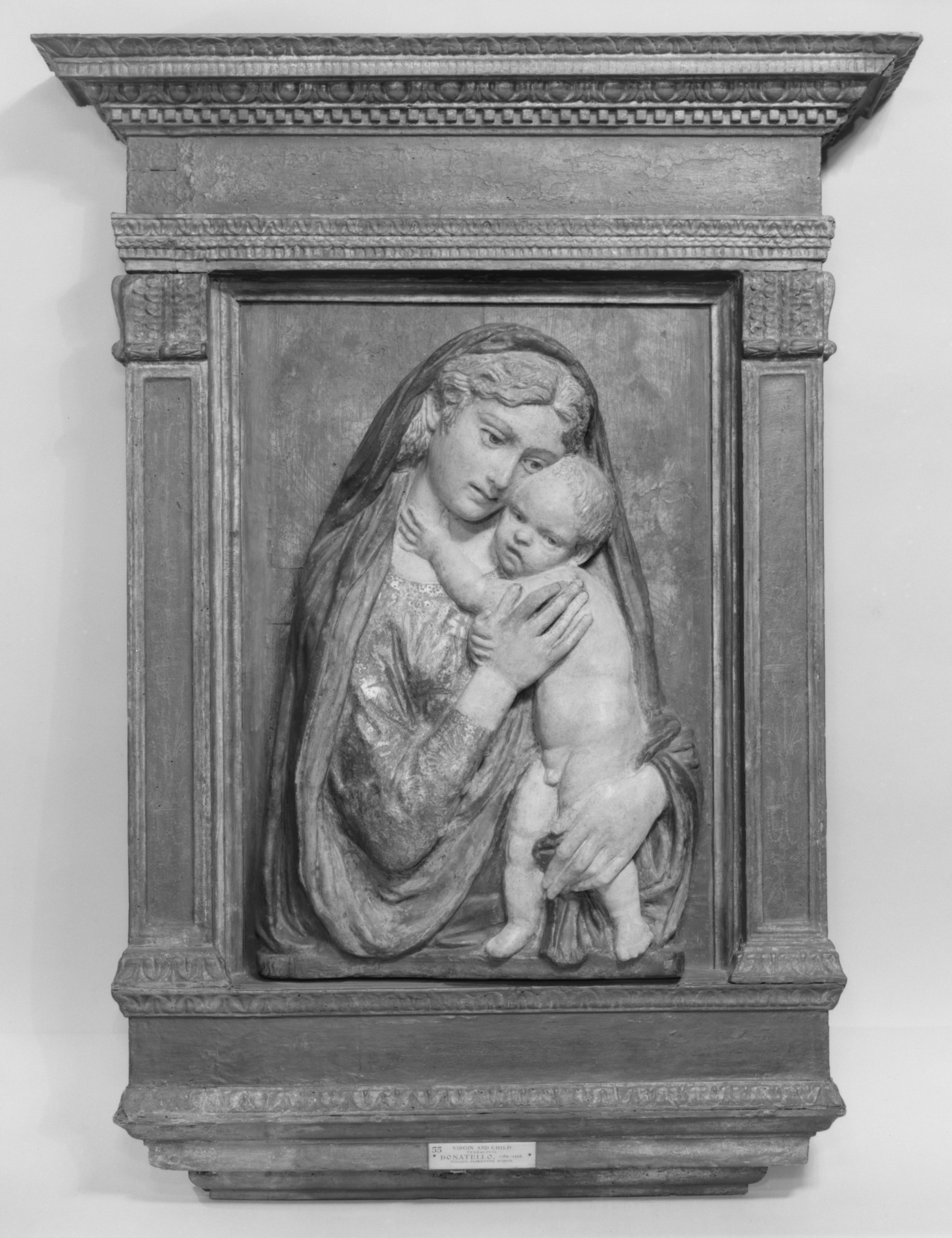 Circle of Donatello (circa 1386-1466), Italian, Florence, mid-15th century, Relief with the Virgin and Child, Old Master Sculpture & Works of Art, 2021