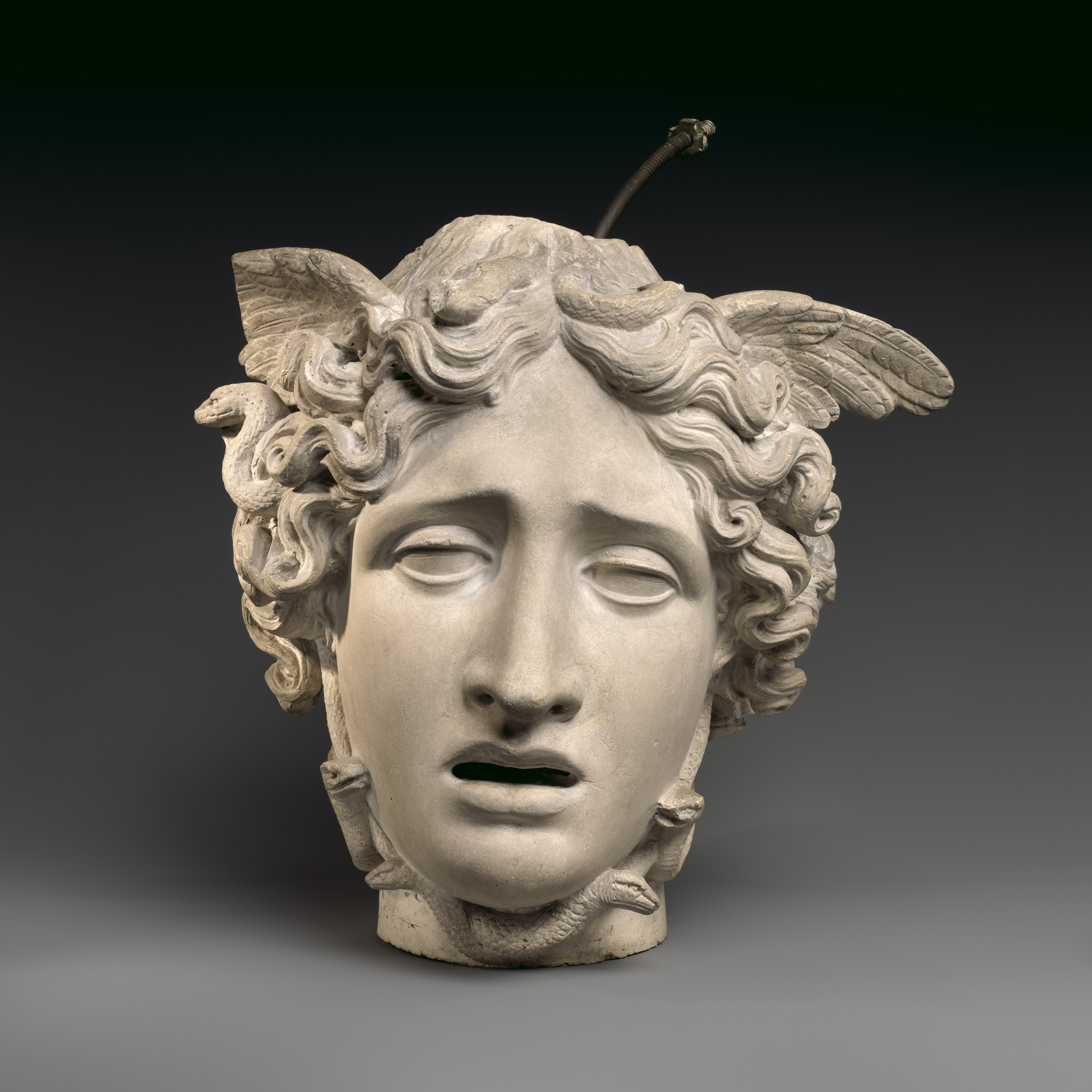 Studio of Antonio Canova | Head of Medusa | Italian, Rome | The Met