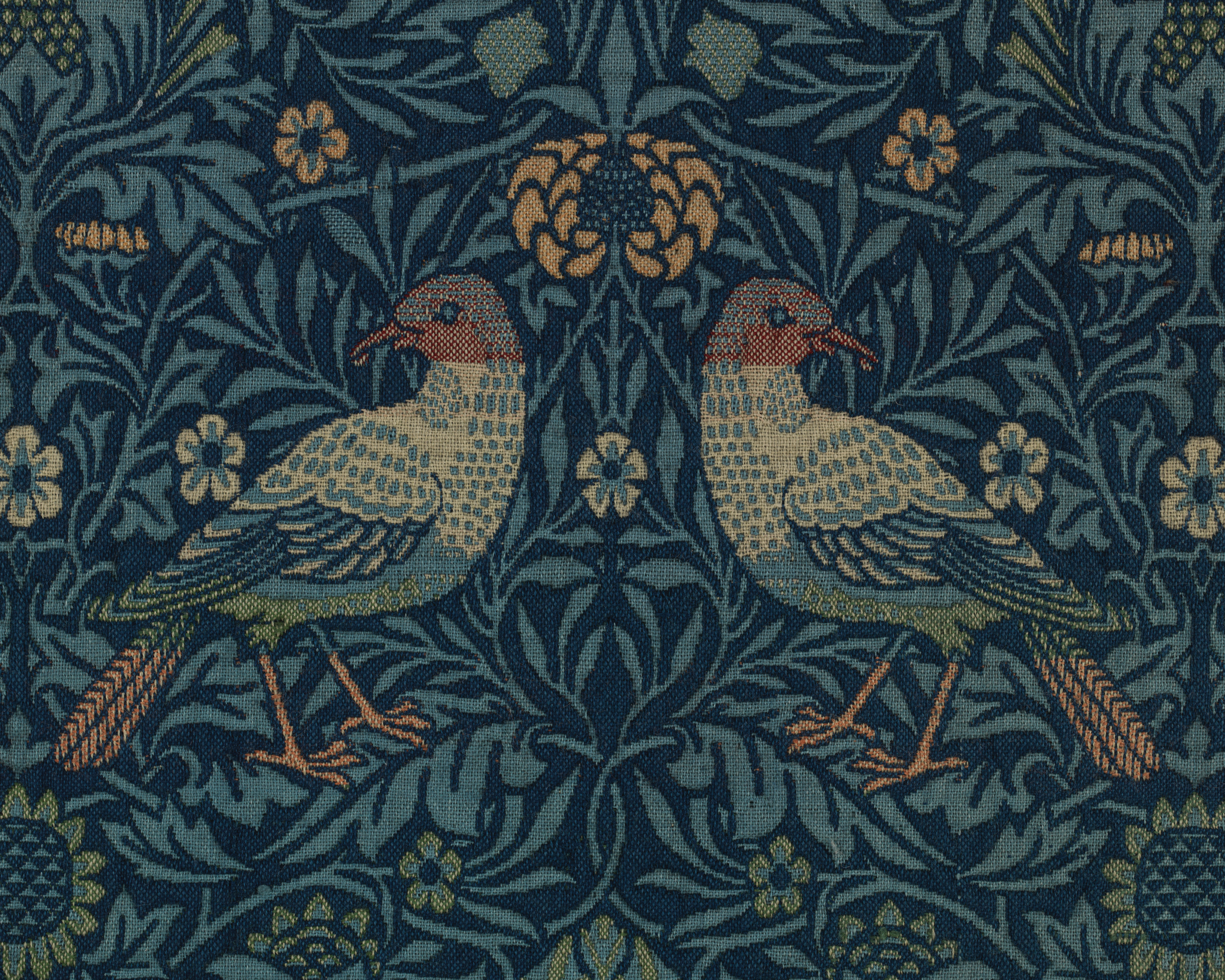 William Morris Owl and Pigeon