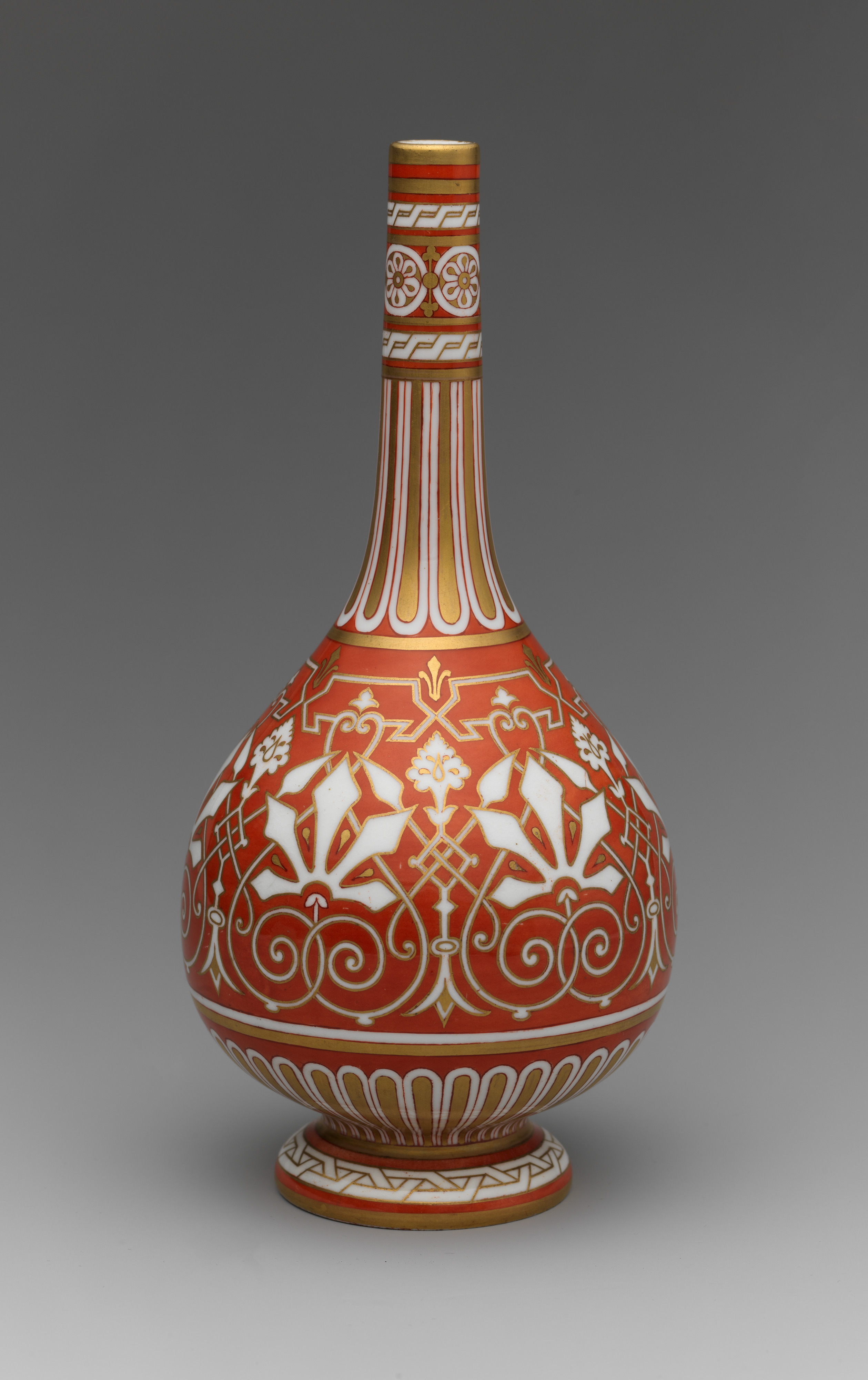 Design attributed to Christopher Dresser - Bottle - British, Stoke