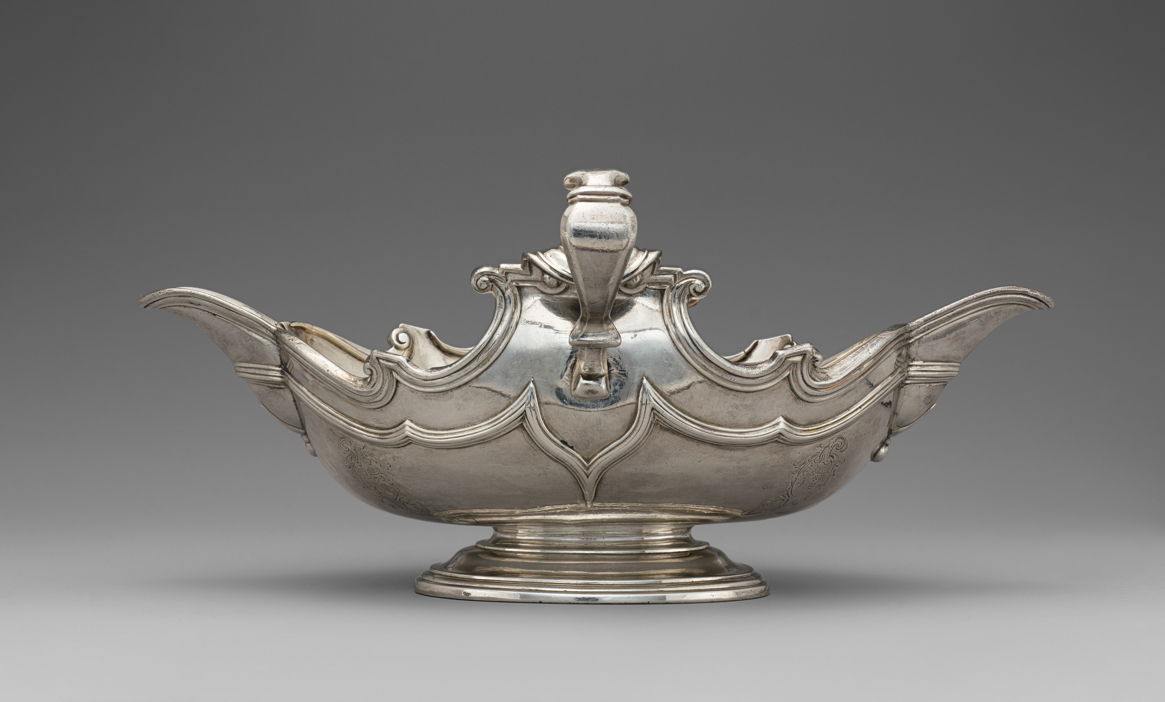 Sauceboat (one of a pair) by Paul de Lamerie