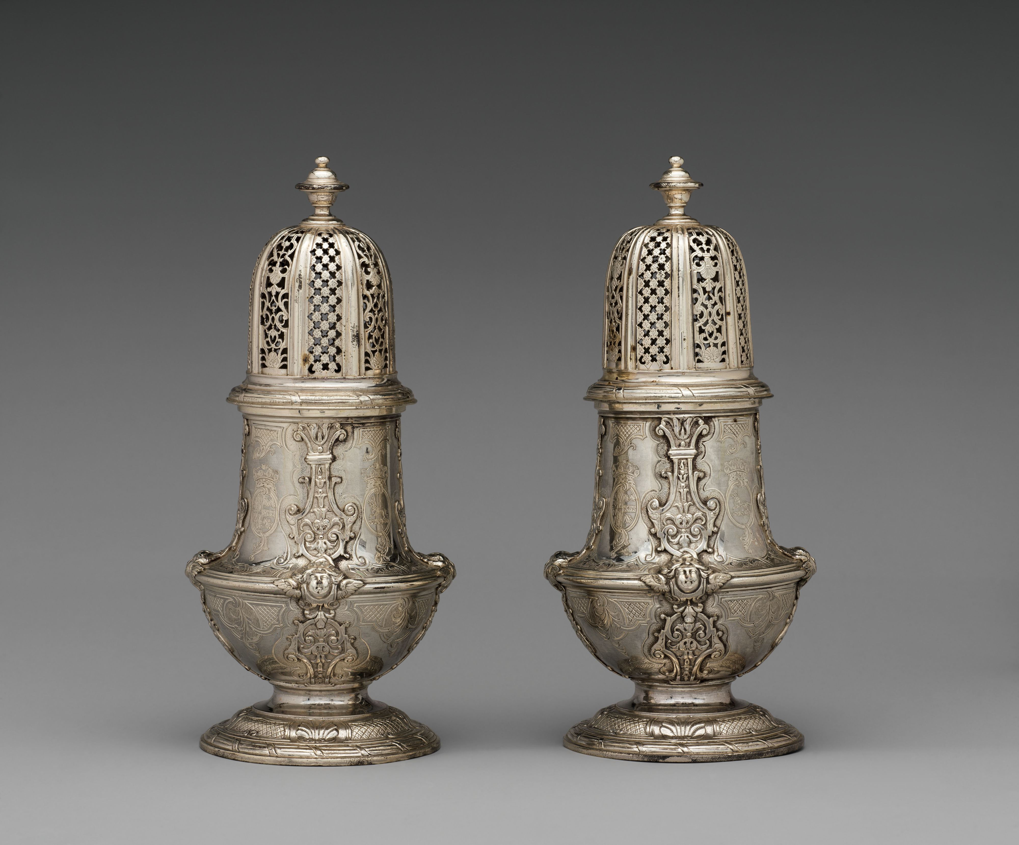 Pair of casters