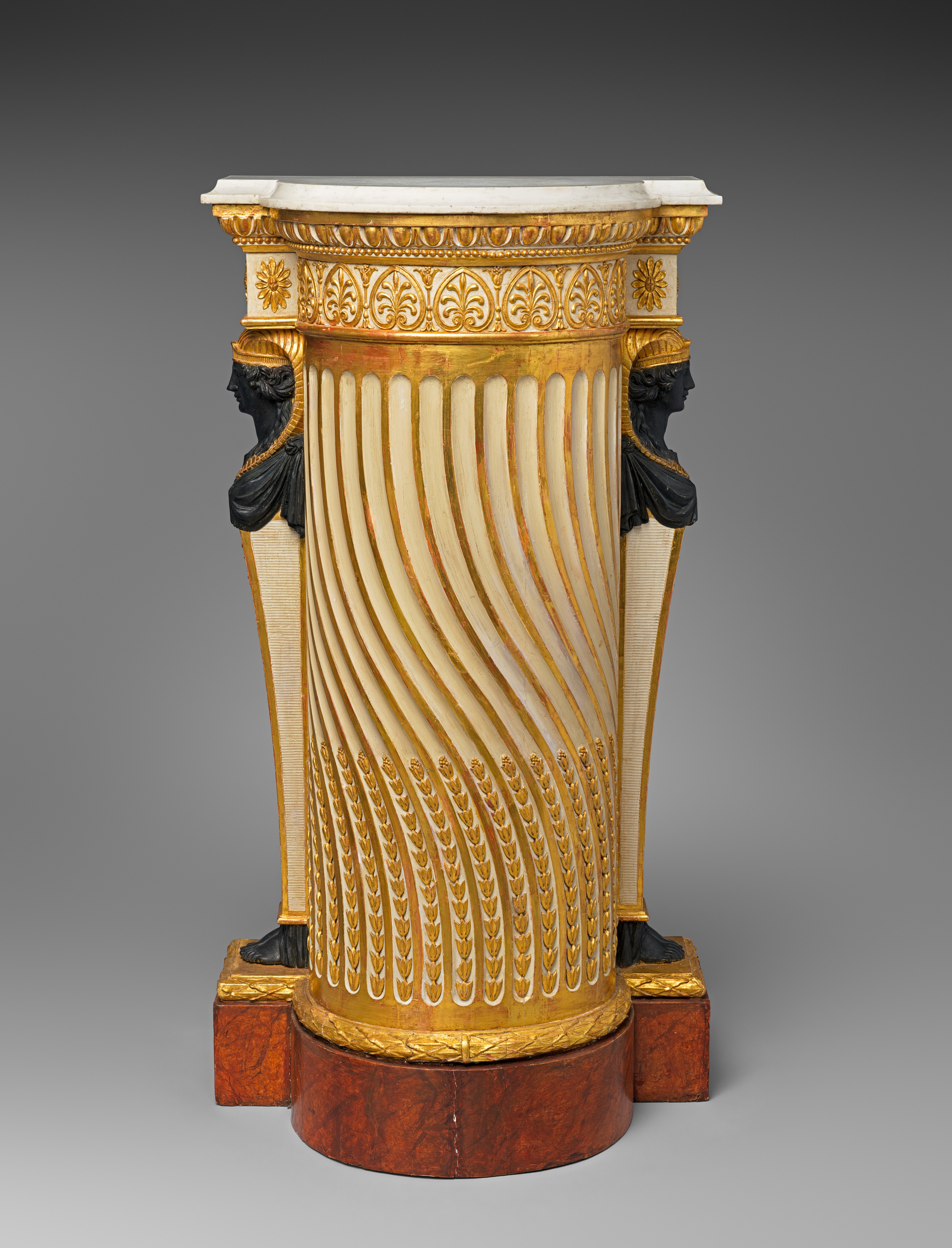 Carlton House pedestal (one of a pair), ca. 1794