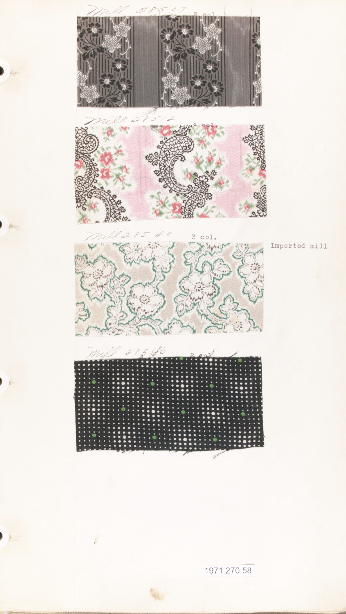 Textile Sample Book | British or American | The Metropolitan Museum of Art
