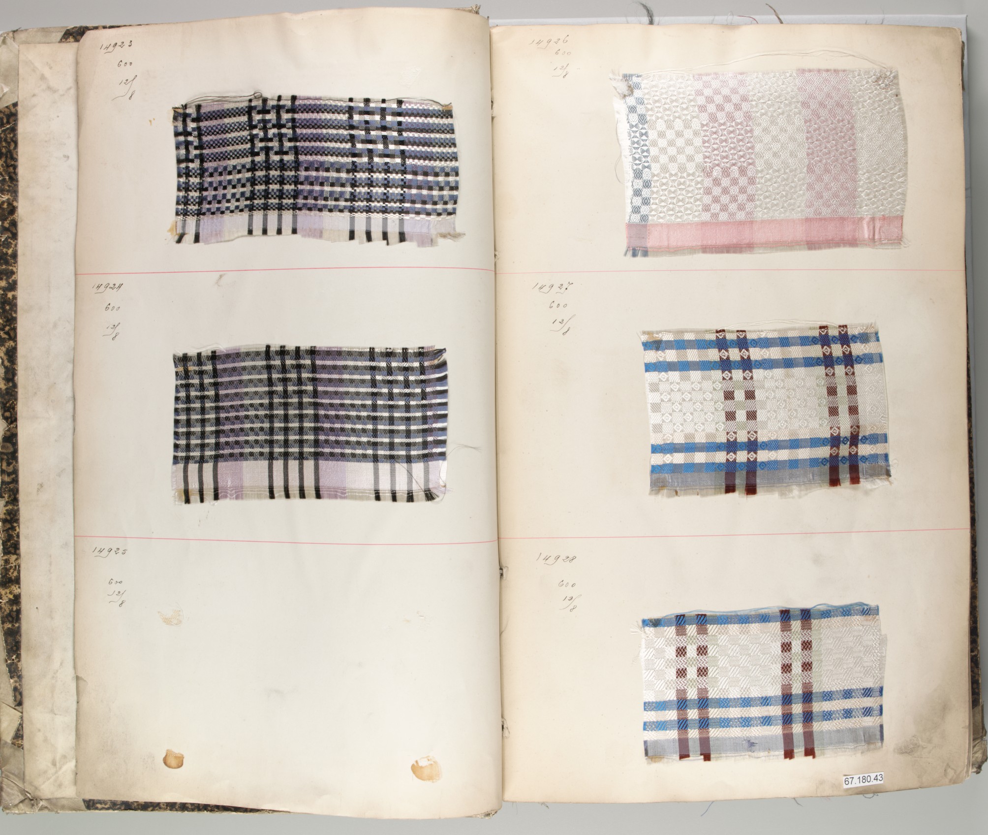 Textile Sample Book | French | The Metropolitan Museum of Art