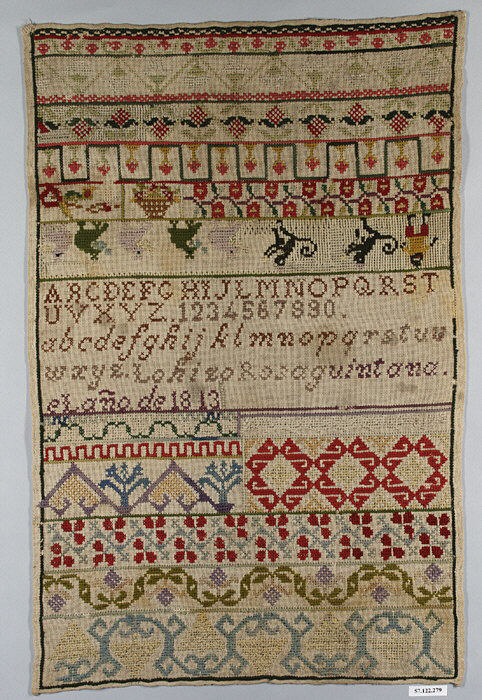 Sampler | Spanish | The Metropolitan Museum of Art